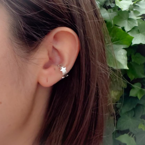 Ear Cuff estrellado