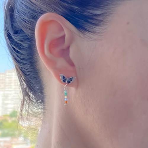 Aros Mariposa y piedras