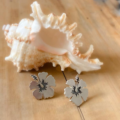 Aros Flor de hibiscus