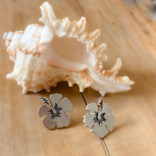 Aros Flor de hibiscus