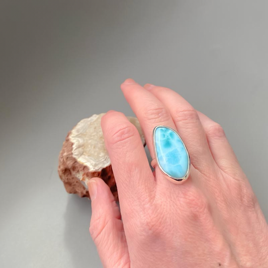 Anillo Larimar
